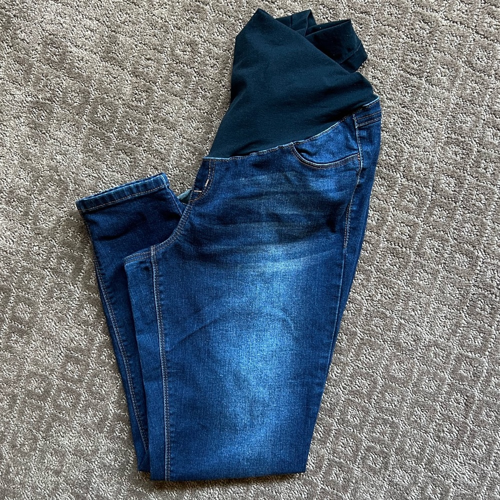 1822 Denim Sculpt Ankle Skinny Maternity Jeans (Erica)